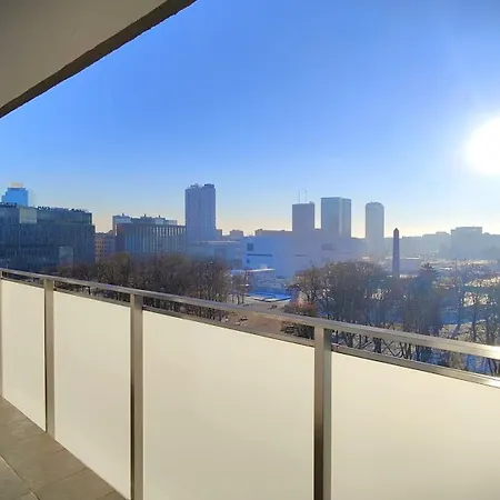 Amazing Loft With View To The Palace Of Culture